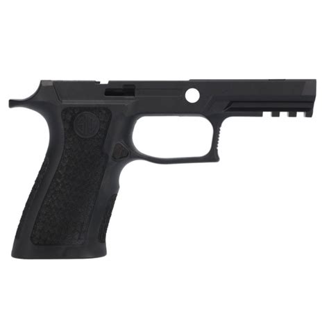 Sig Sauer Grip Module Assembly For P320 Compact 9 40 With Laser Stippling Medium Black