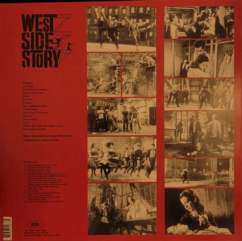 Leonard Bernstein West Side Story The Original Sound Track Recording Vinyl Lp Album