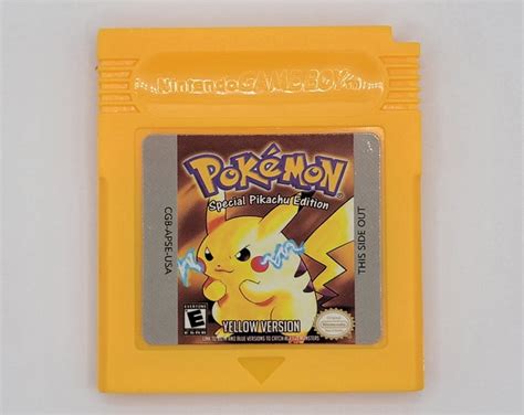 Pokemon Yellow Version: Pikachu Edition Game Boy Works, Trades and ...