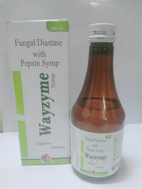 Wayzyme Fungal Diastase With Pepsin Syrup Macro Labs Ml At Rs