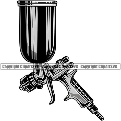 Car Paint Gun Clipart