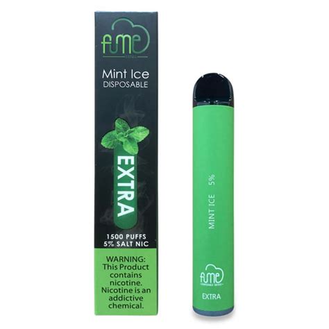 Fume Extra Disposable 1500 Puffs Mint Ice