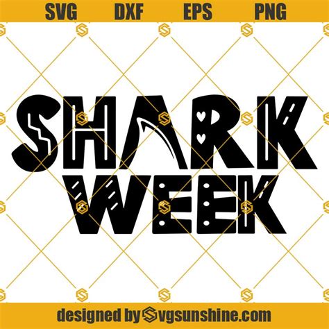 Shark Week SVG Shark SVG Shark PNG