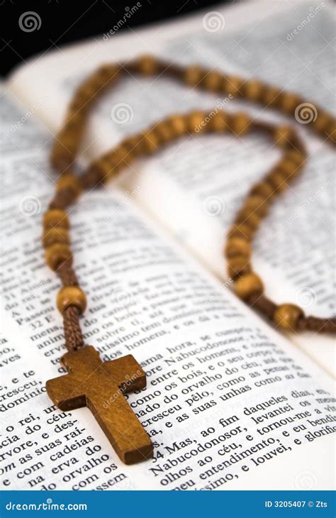 Bible With Crucifix Stock Image Image Of Lord Book Holy 3205407