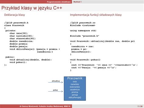 Programowanie Obiektowe Ppt Pobierz