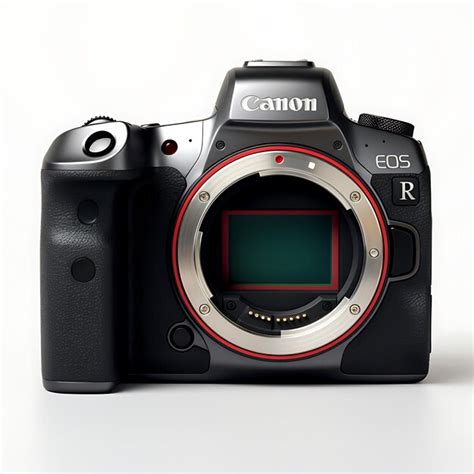 Premium Photo Isolated Of Canon Eos R Full Frame Mirrorless Camera