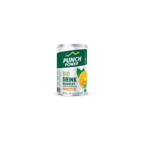 Punch Power Biodrink Recovery Orange G Le Pot De G Prix