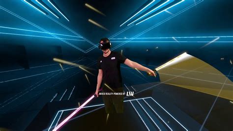 Beat Saber 360 Grad Mixed Reality Youtube