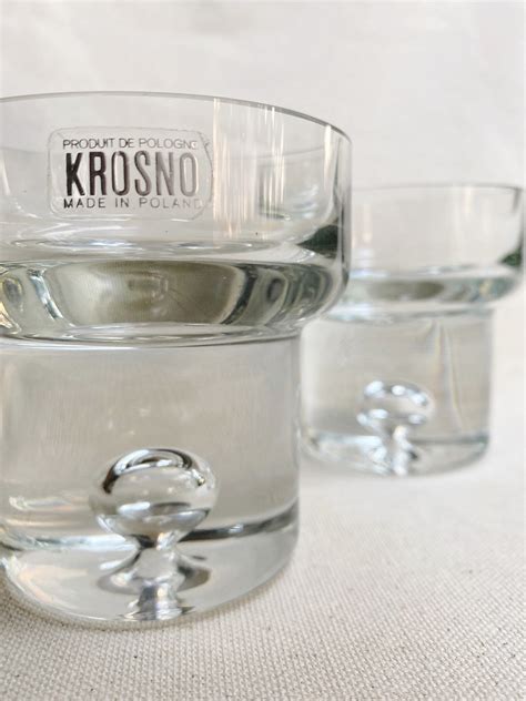 Vintage Krosno Glass Made In Poland Tea Light Candle Etsy Canada