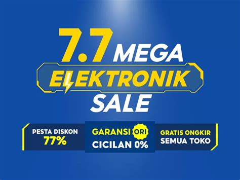 Shopee Mega Elektronik Sale Sudah Dimulai Saatnya Beli Gadget Baru