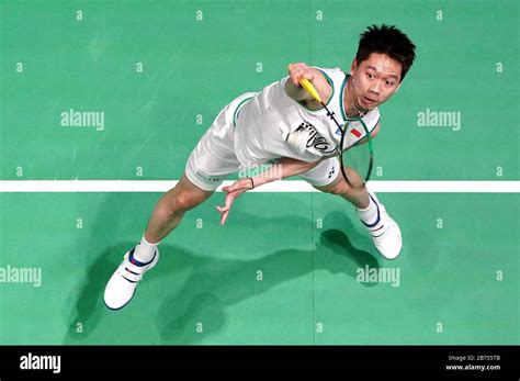 Indonesia S Kevin Sanjaya Sukamuljo In Action In The Men S Doubles