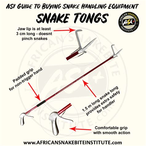 Guide To Buying Snake Handling Equipment African Snakebite Institute