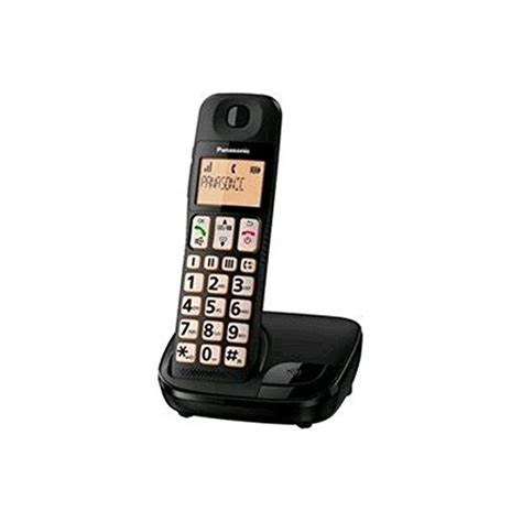 Panasonic Kx Tge T L Phone Dect Identification De L Appelant Noir