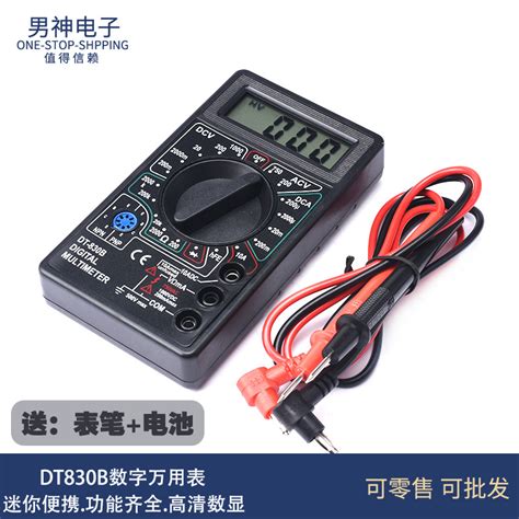 Купить DT830B цифровой мультиметр универсальный Таблица DT832 мини тип ...