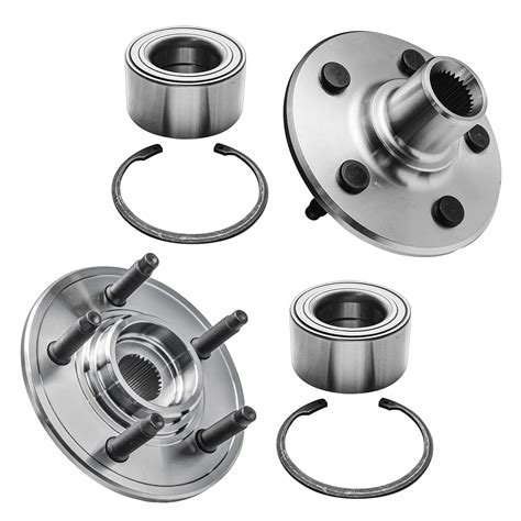 Detroit Axle Rear Wheel Bearing Hubs For Ford Explorer