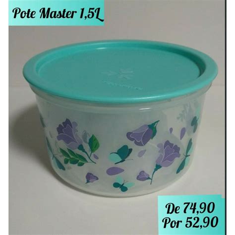 Tupperware Pote Master Instant Nea L Borboletas Shopee Brasil