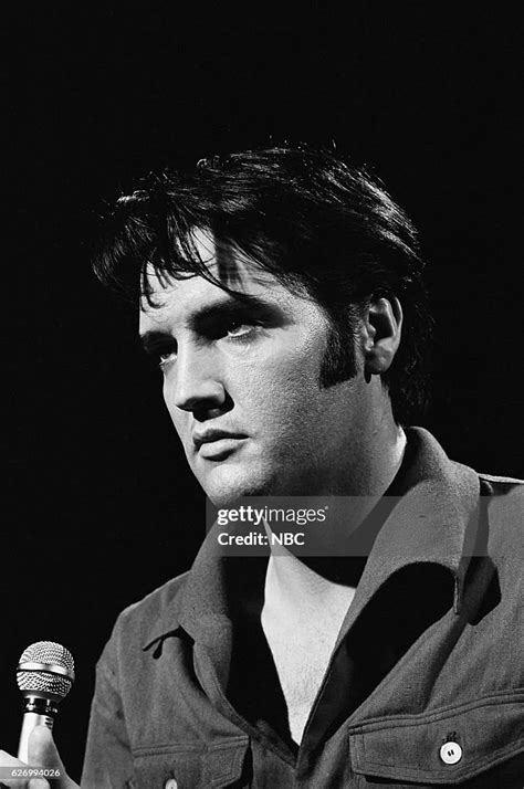 68 Comeback Special Pictured Elvis Presley During His 68 News Photo Getty Images