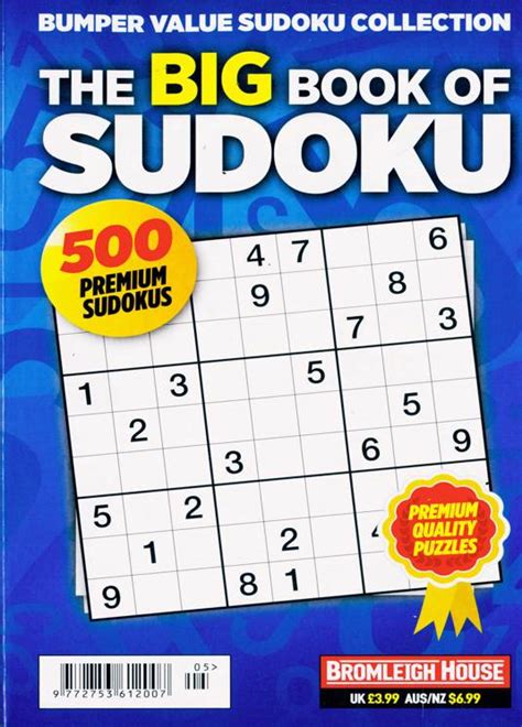 Big Book Of Sudoku Magazine Subscription Buy At Uk