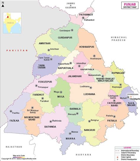 Get information on the districts of Punjab via this clickable map. The ...