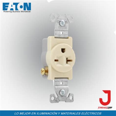 Eaton Tomacorriente Para Empotrar Sencillo Chino Tuerto Jimenezcorp