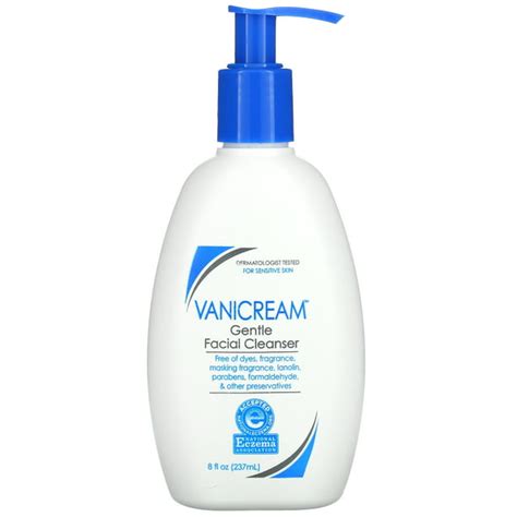 Vanicream Gentle Facial Cleanser For Sensitive Skin Fragrance Free