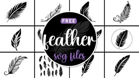 Free Feather Svg Files World Of Printables