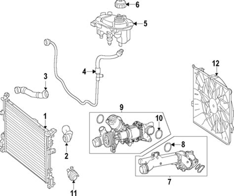 Cooling System For 2016 Mercedes Benz Metris SF Benz Parts