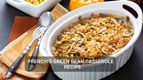 French's Green Bean Casserole Recipe