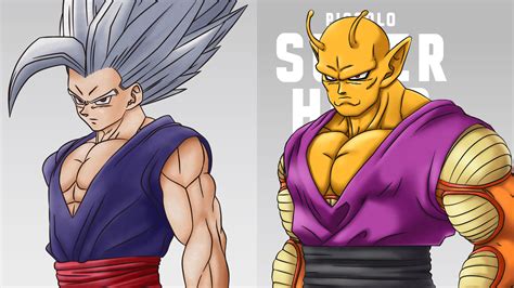 Dragon Ball Super Super Hero Revela Imagens Oficiais Das Transformações De Gohan E Piccolo