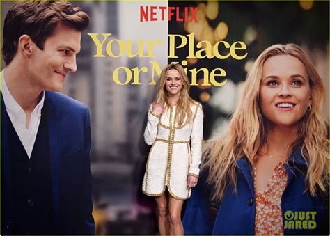 Photo Reese Witherspoon Ashton Kutcher Your Place Or Mine Nyc Premiere