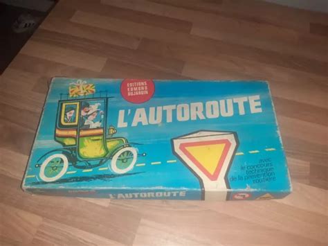 Vintage S Ancien Jeu De Soci T L Autoroute Editions Edmond Dujardin