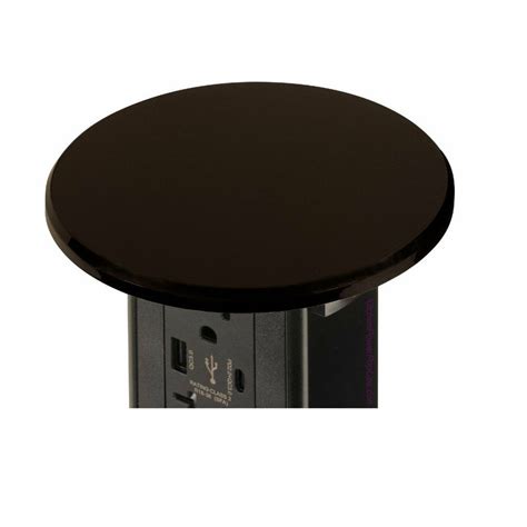 Pop Up Table Box Qi Charging 2 Power 2 Usb 2 Cat6 1 Hdmi Bronze