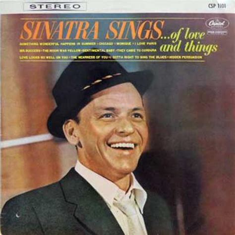 Frank Sinatra Sinatra Sings Of Love And Things Cd