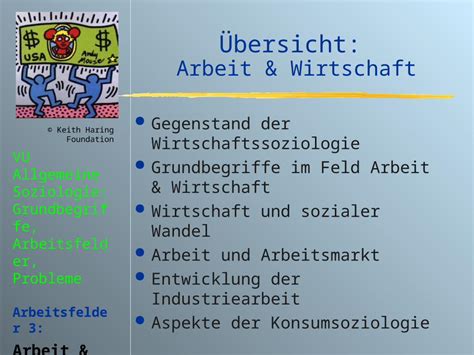 Ppt Keith Haring Foundation Vu Allgemeine Soziologie Grundbegriffe