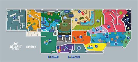 Mapa Acuario del Bajío