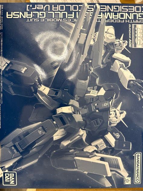 PB MG Gundam Age 1 Full Glansa Designer colour 興趣及遊戲 玩具 遊戲類 Carousell