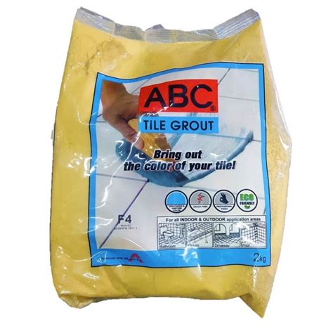 ABC Tile Grout 2kg Available In Different Colors Lazada PH