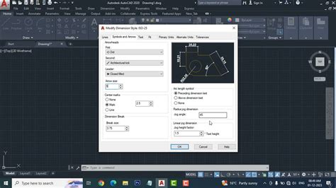 Create New Dimension Style In Autocad Autocad Dimension Style Manager