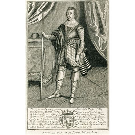 George Villiers, 1st Duke of Buckingham (1592-1628) English courtier ...