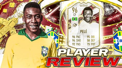 🔥96 World Cup Icon Pele Player Review Fifa 23 Ultimate Team Youtube