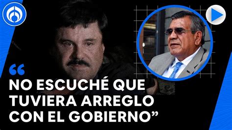 Jamás Sentí Un Trato Preferencial De García Luna Hacia El Chapo José