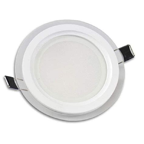 Pannello Led Slim Incasso Bordo Vetro Tondo W Luce K K K