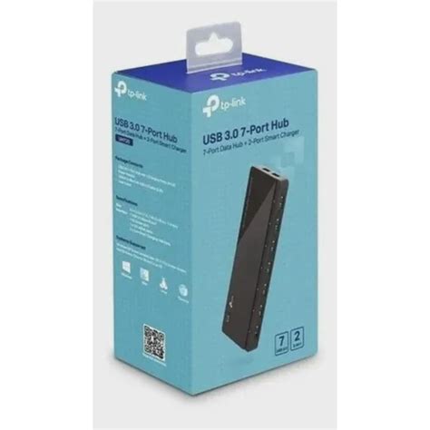 Hub Uh Portas Tp Link Usb X Entradas Carregador Submarino