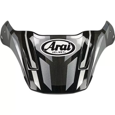 Casquette De Casque Arai Tour X4 Depart Metal Gun Visière casque cross