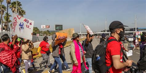 Activistas piden en Tijuana fin del Título 42 de expulsión de migrantes