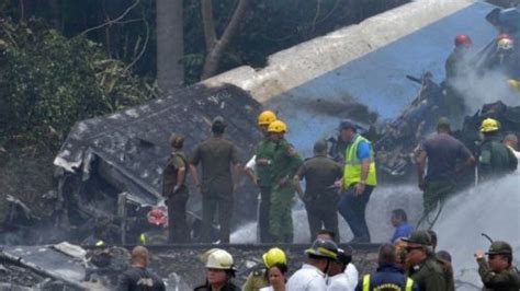 Today Summary Of The Cubana De Aviacion Tragic Accident In Havana