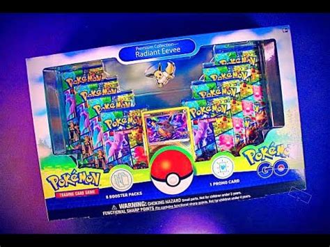 Pok Mon Go Premium Collection Radiant Eevee Youtube