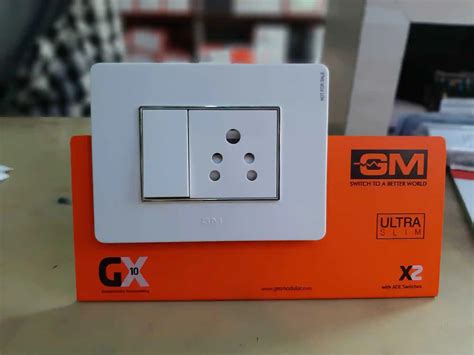 10a Gm Gx Modular Switch And Socket 1m 1 Way At Best Price In Mysore Id 7774844497