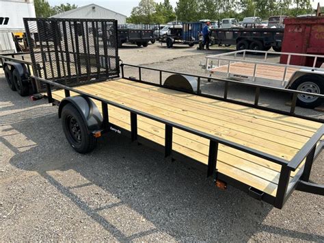 2023 Carry On 6 X 14 Ft Single Axle Utility Trailer With Ramp Gate