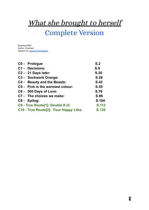 What she brought to herself Complete Version.pdf | DocDroid